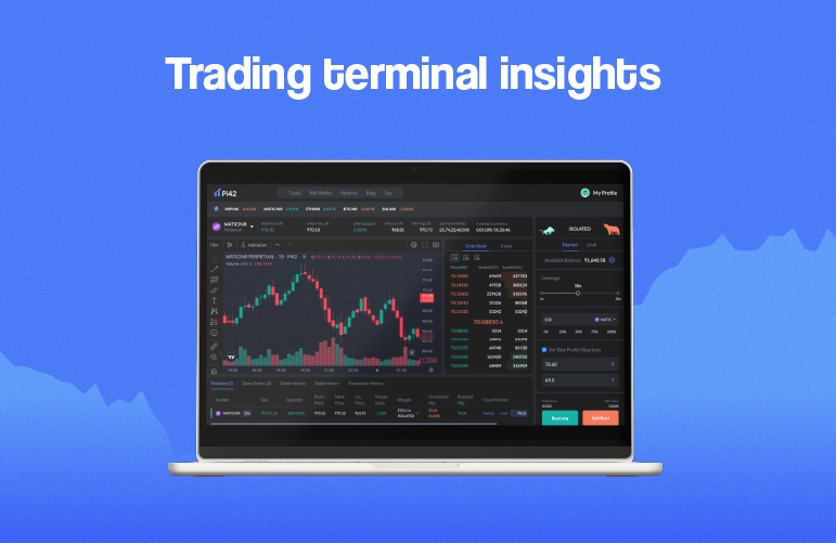 Pi42 : Trading Terminal Insights