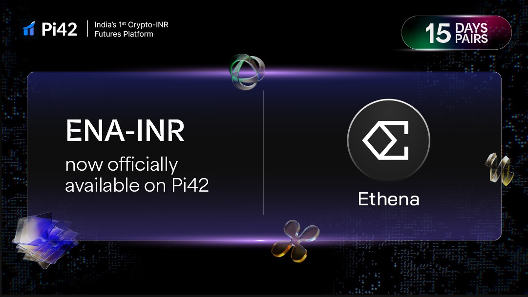 What is the New ENA/INR pair on Pi42?