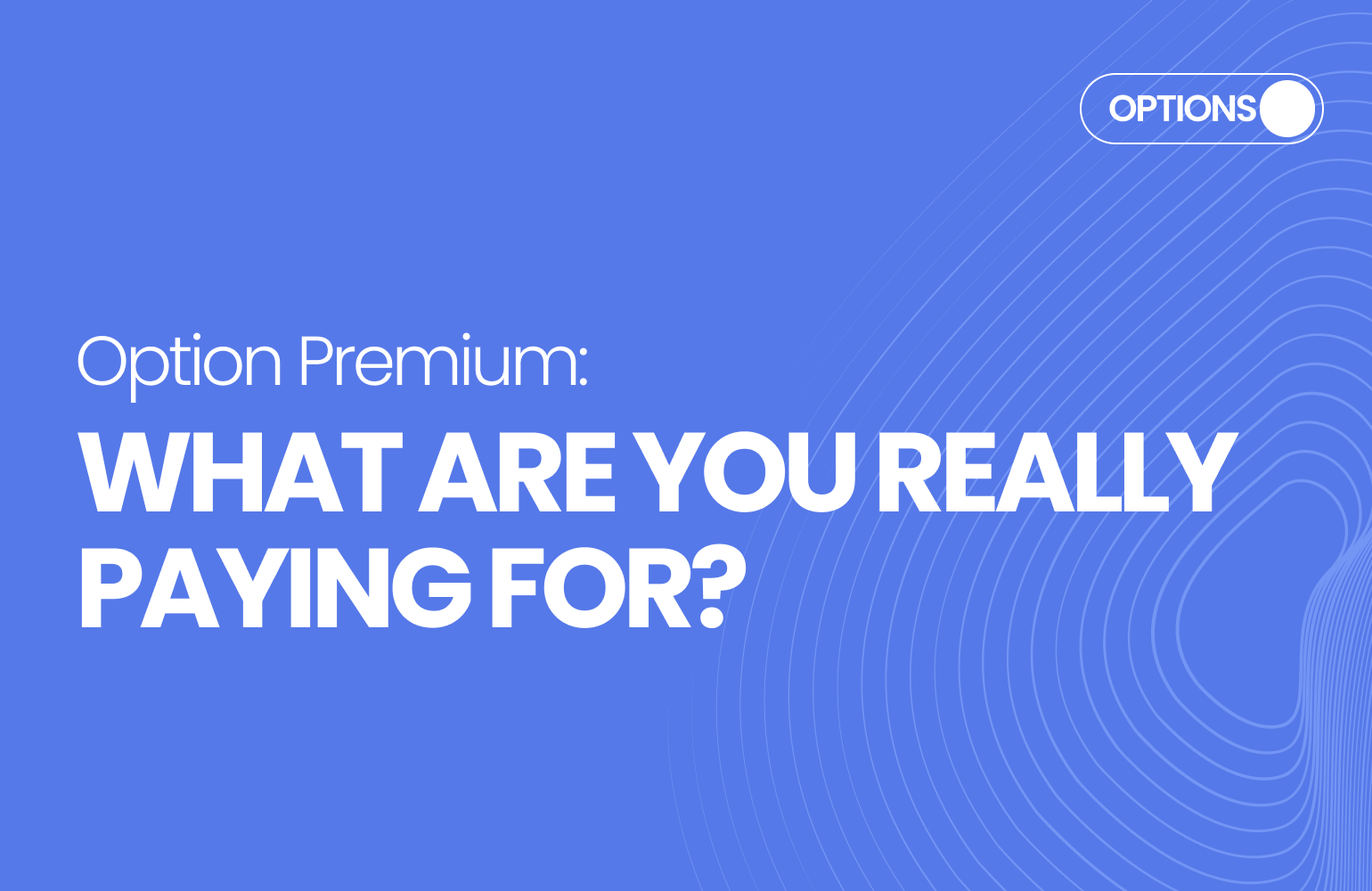 Option Premium in Crypto: What Are You Really Paying For?