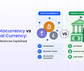 crypto currency vs digital currency
