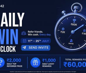 Pi42 referral contest – Daily Win O'Clock