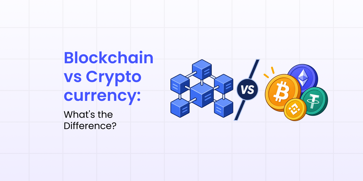 Difference Between Blockchain and Cryptocurrency