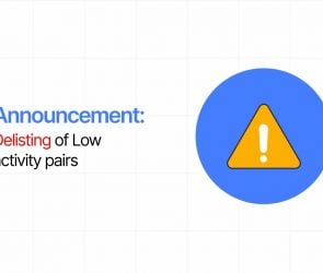 Pi42 delisting notice — 74 USDT Futures contracts discontinued on 29 October 2026, with timelines for closing open positions