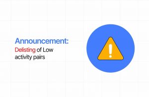 Pi42 delisting notice — 74 USDT Futures contracts discontinued on 29 October 2026, with timelines for closing open positions
